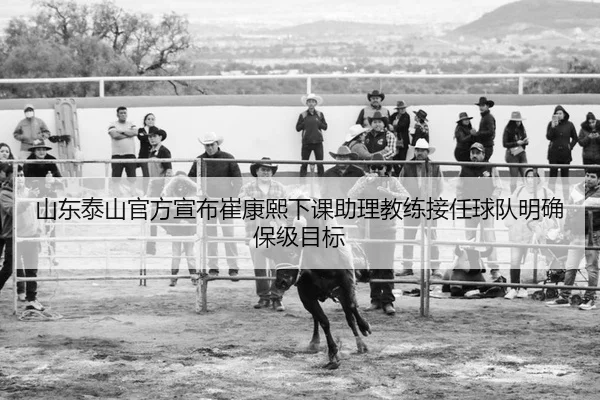 山东泰山官方宣布崔康熙下课助理教练接任球队明确保级目标